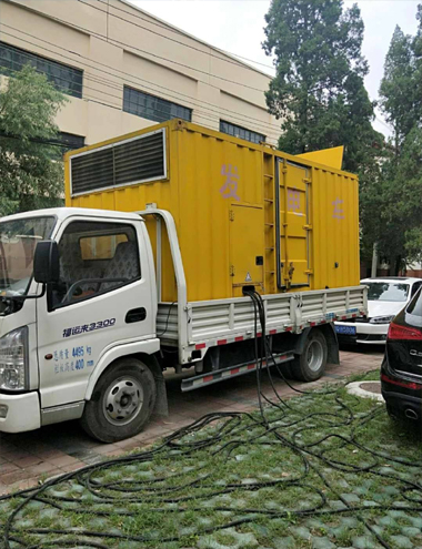 额济纳发电车出租-柴油发电机组排烟系统设计要求及其考虑因素